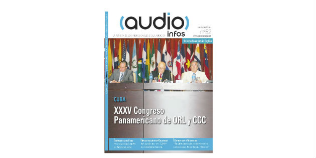 Implantes, investigación, congresos y entrevistas en el número 52 de Audio Infos América Latina