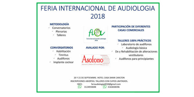 Feria Internacional de Audiología en Bogotá