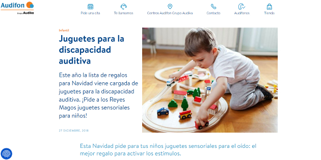 ¿Cuáles son los juguetes que ayudan a los niños usuarios de audífonos?