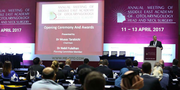 Conferencia y Exposición Otolaringología en Oriente Medio