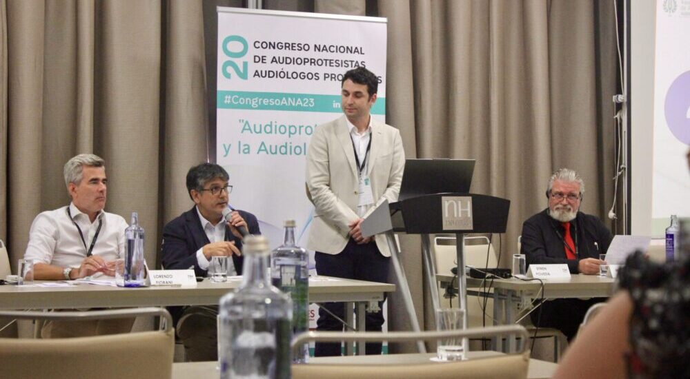 Directivos europeos y españoles de la profesión audiológica debate sobre el impacto de los OTC