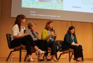 Cuatro mujeres especialistas en audiología pediátrica debaten estrategias en el II Simposio Ibérico en Salamanca