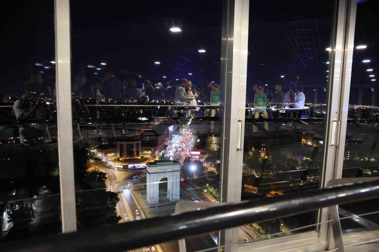 Vistas de la ciudad de Madrid desde el Faro de Moncloa, donde se presentó el lanzamiento del fabricante danés.