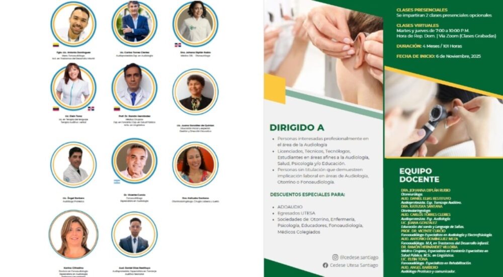 audiología,formación